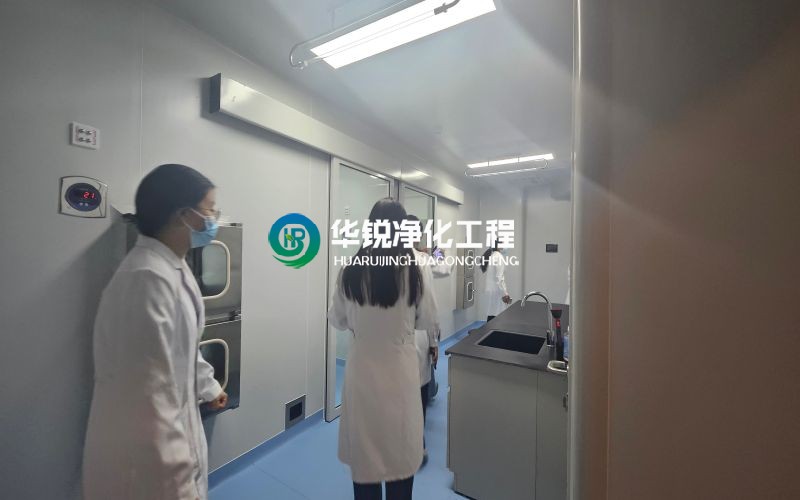 醫院檢驗科千級細胞實驗室凈化工程竣工效果